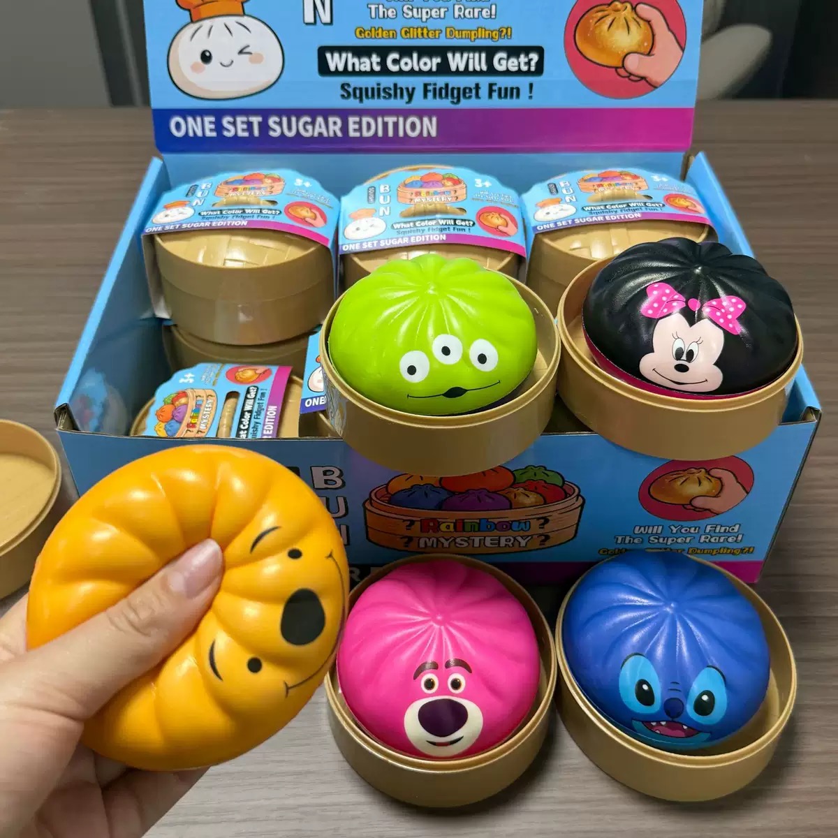 Kids Toys 3 Year Old - Juguete antiestrés de Xiaolongbao con sonido