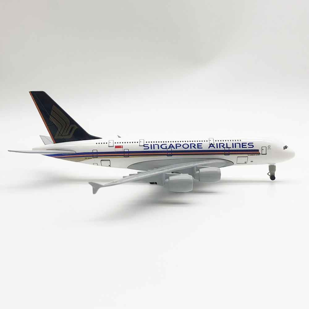 Kids Toys Singapore - Modelo de avión de 18cm Airbus