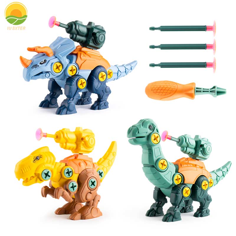 Dinosaur Figurine Set - Juego de modelos de construcción de