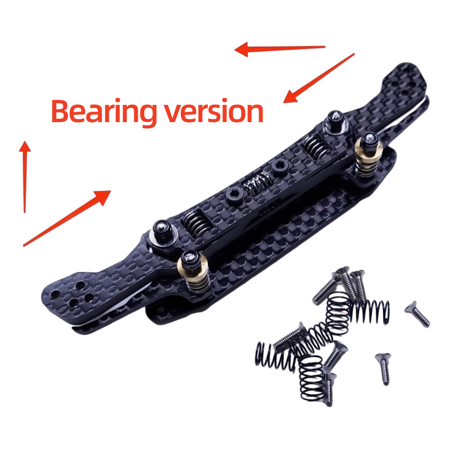 Chasis de fibra de carbono con - Tamiya Model Mini 4Wd reseña y precio