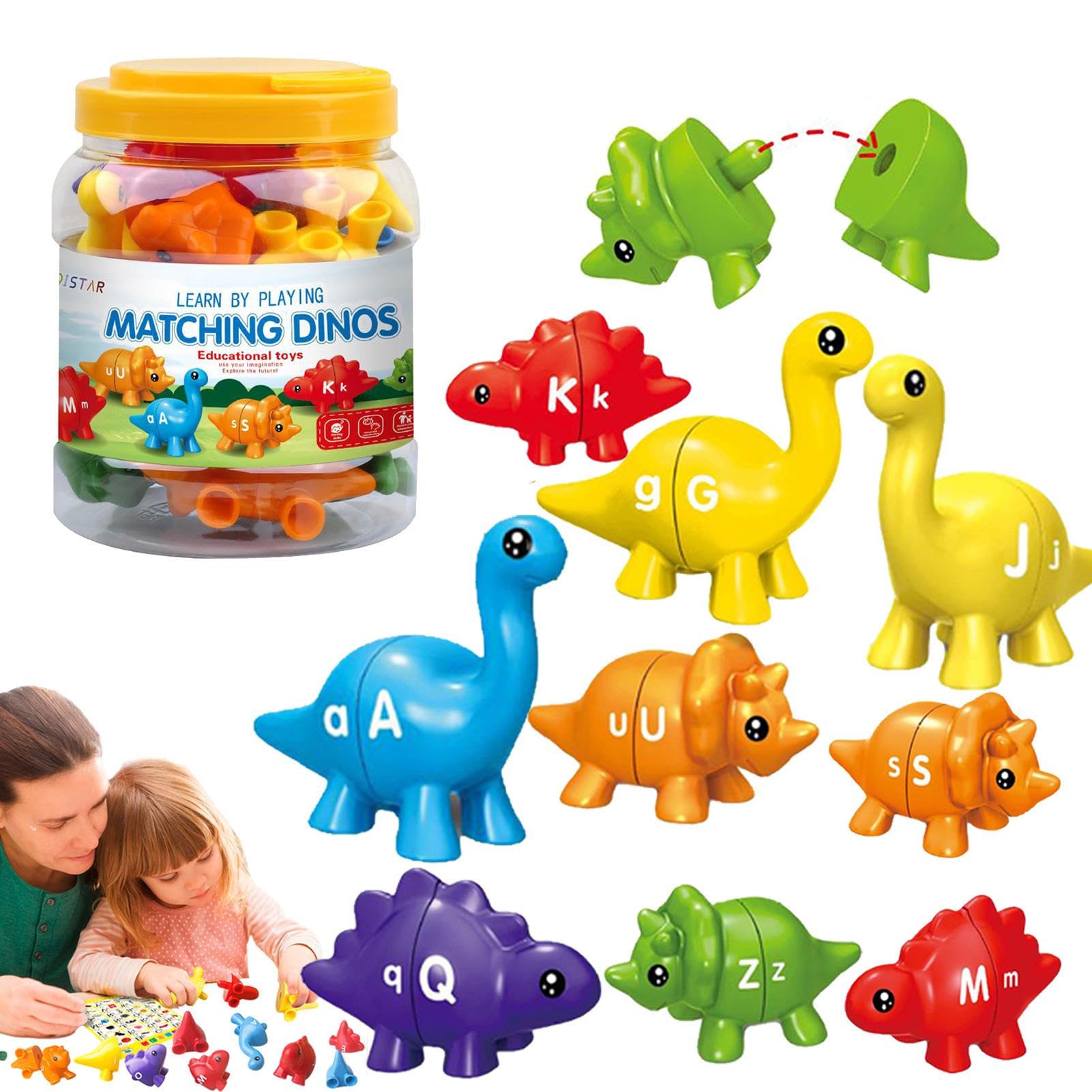 Dino Literacy Lab - Juego de 2 - Dinosaur Figurine Set reseña y precio