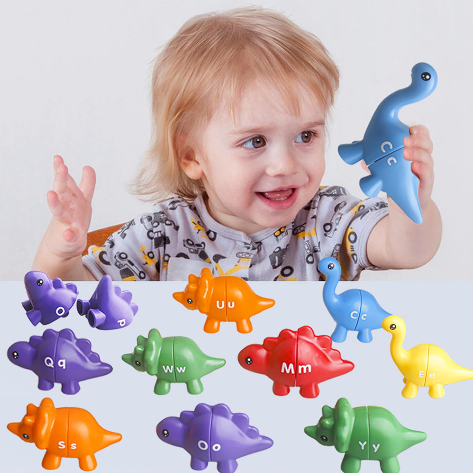 Dino Literacy Lab - Juego de 2 - Dinosaur Figurine Set reseña y precio