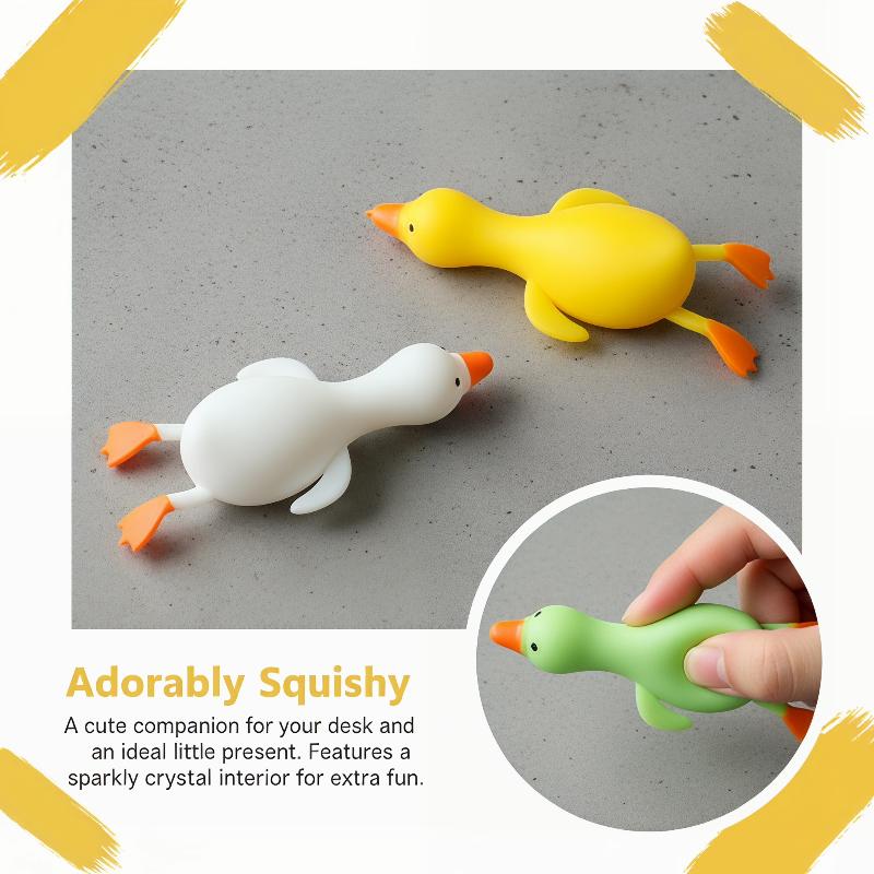 Pato antiestrés apretable, esc - Kids Toys Yellow reseña y precio