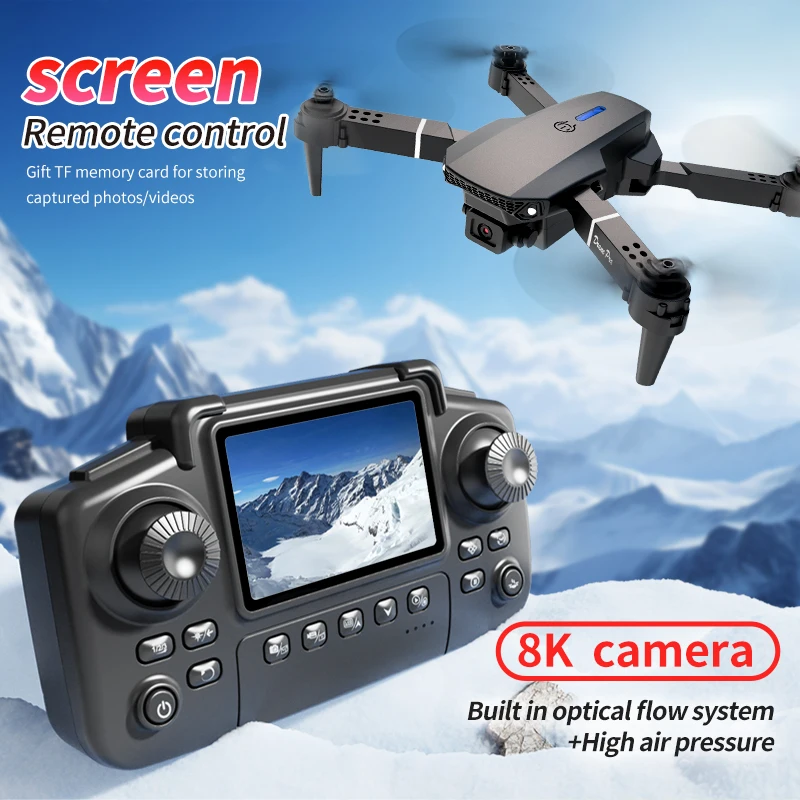 Dron profesional E88 PRO con p - Kids Toys Drone reseña y precio