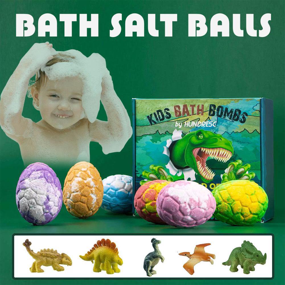 Juego de 6 Bombas de Baño con  - Dinosaur Figurine Set reseña y precio