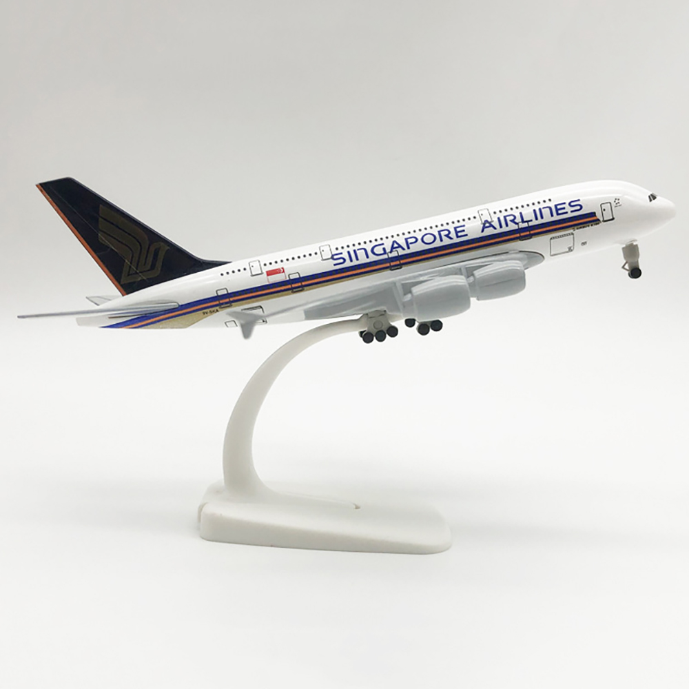 Modelo de avión de 18cm Airbus - Kids Toys Singapore reseña y precio