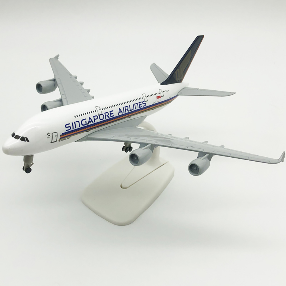 Modelo de avión de 18cm Airbus - Kids Toys Singapore reseña y precio