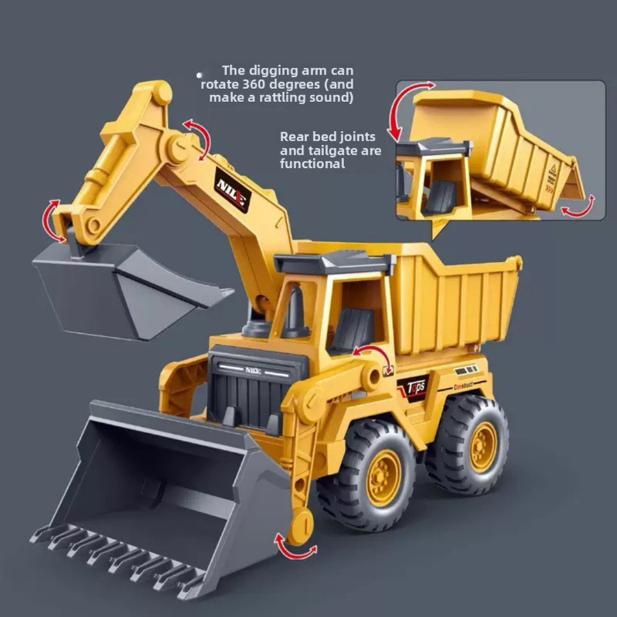 1 unidad de camión excavadora  - Kids Toys 3 Year Old reseña y precio