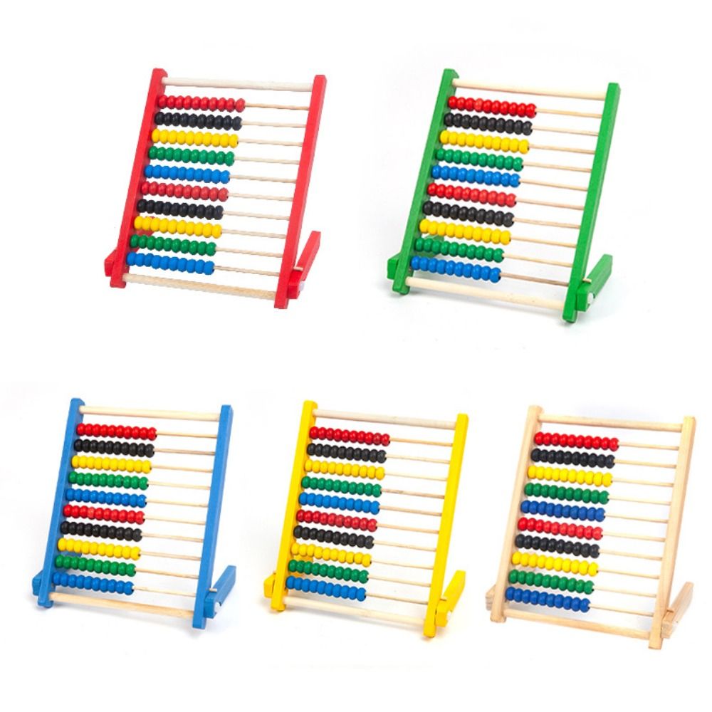 Ábaco de Madera Duradero, Educ - Kids Toys Yellow reseña y precio