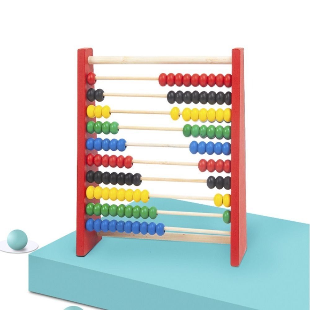 Ábaco de Madera Duradero, Educ - Kids Toys Yellow reseña y precio