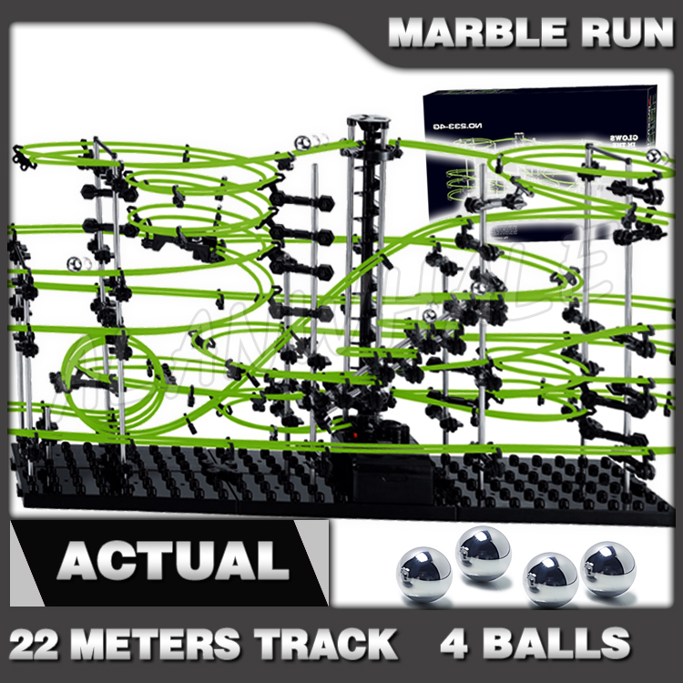 Riel de 2200cm nivel 4, carrer - Marble Run Set reseña y precio