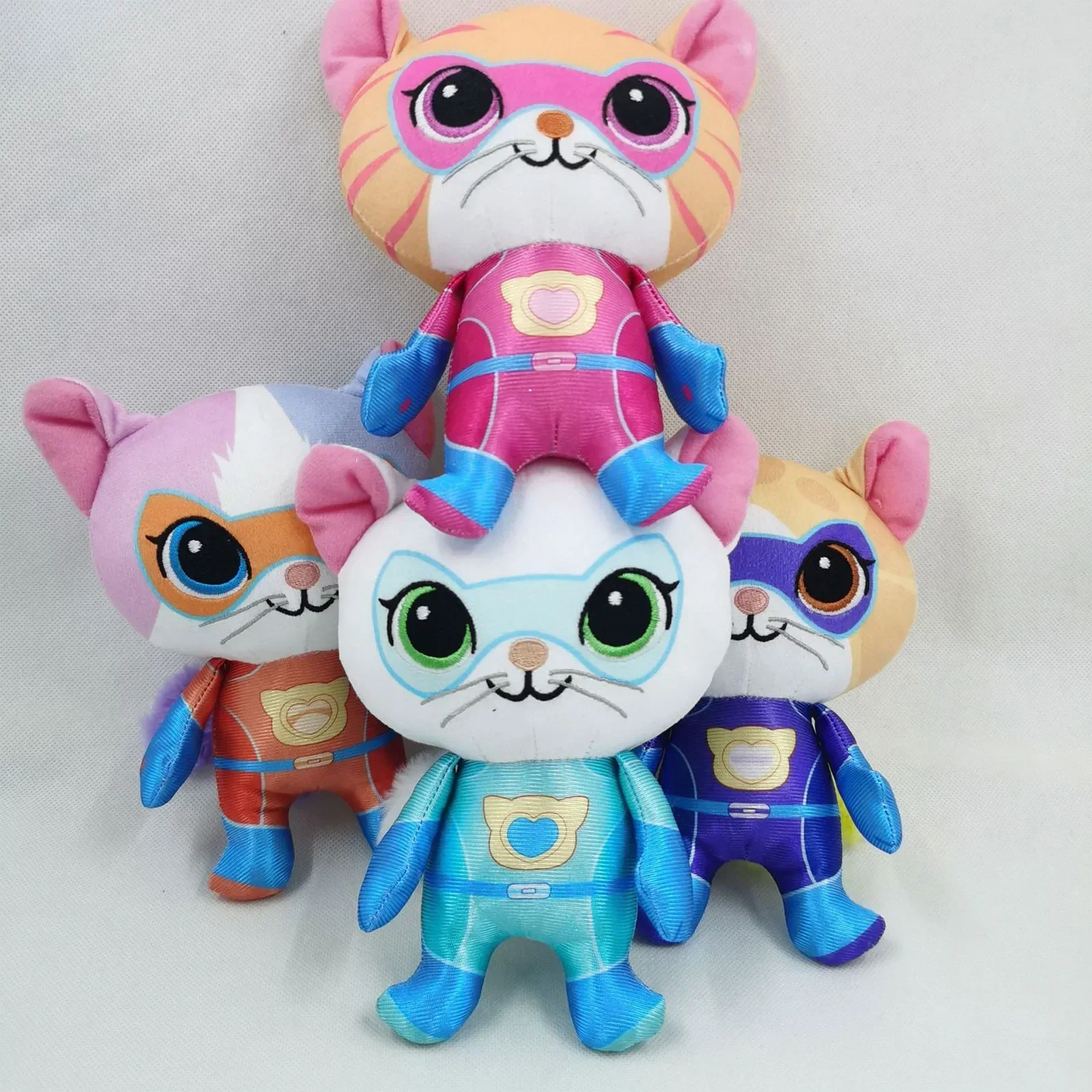 4 Uds. Equipo de Super gatitos - Kids Toys Yellow reseña y precio