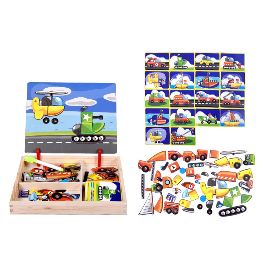 Rompecabezas magnéticos 3D de  - Kids Toys Drawing Easy reseña y precio
