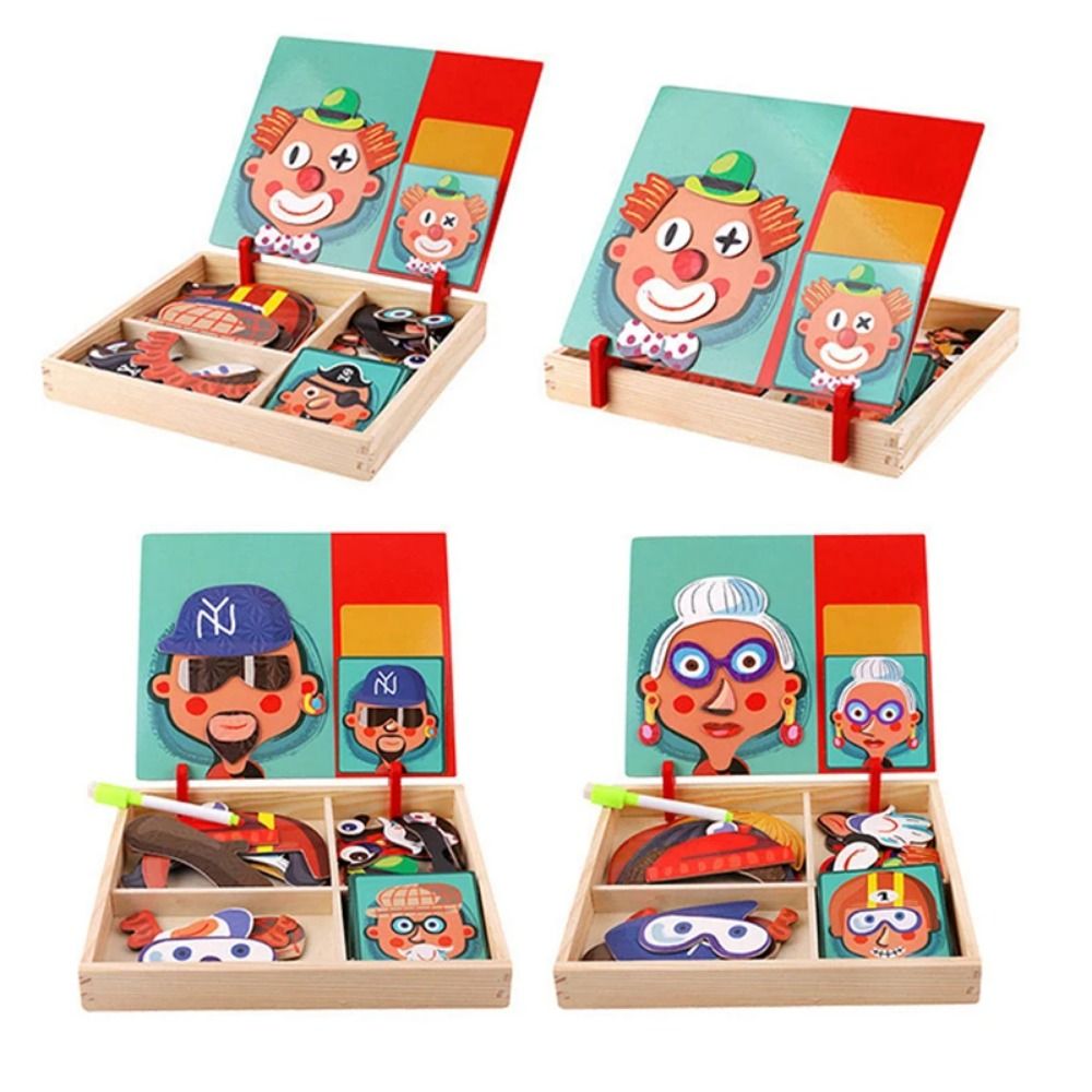 Rompecabezas magnéticos 3D de  - Kids Toys Drawing Easy reseña y precio