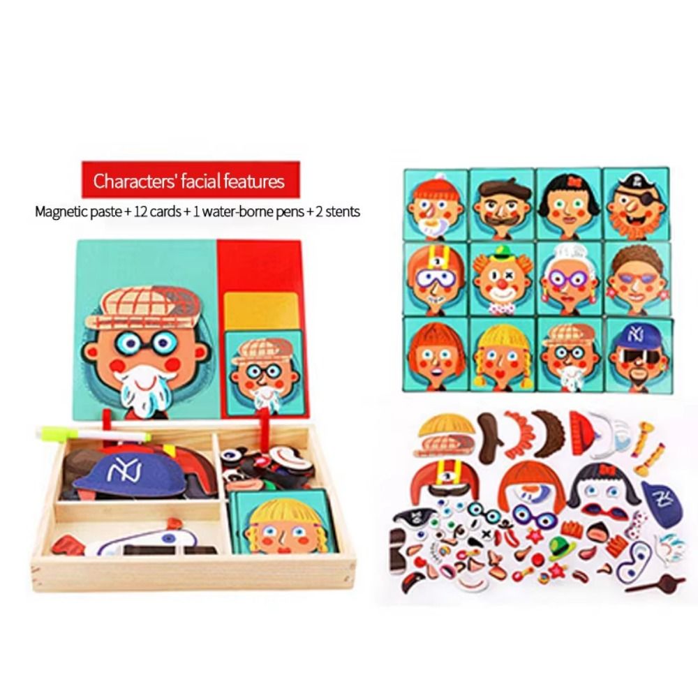 Rompecabezas magnéticos 3D de  - Kids Toys Drawing Easy reseña y precio