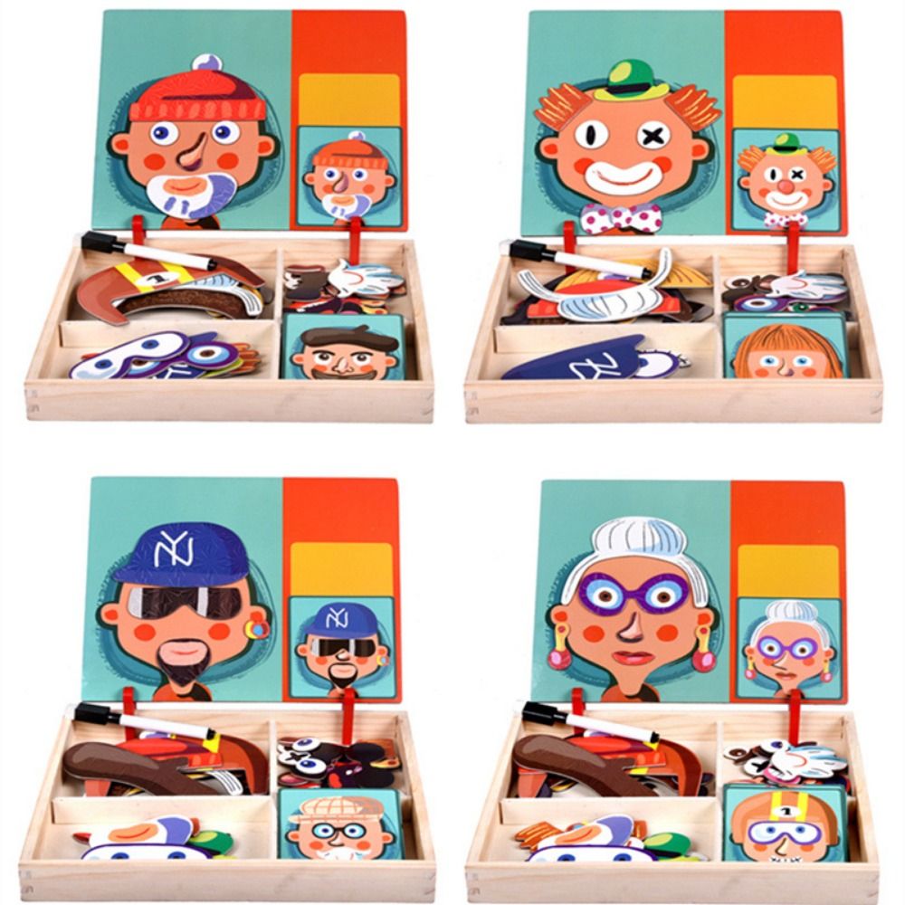 Rompecabezas magnéticos 3D de  - Kids Toys Drawing Easy reseña y precio