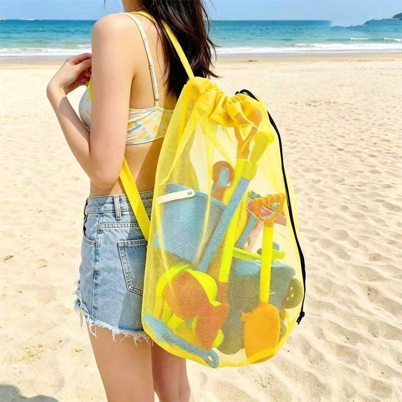 Bolsa de Playa de Malla Portát - Kids Toys Bag reseña y precio