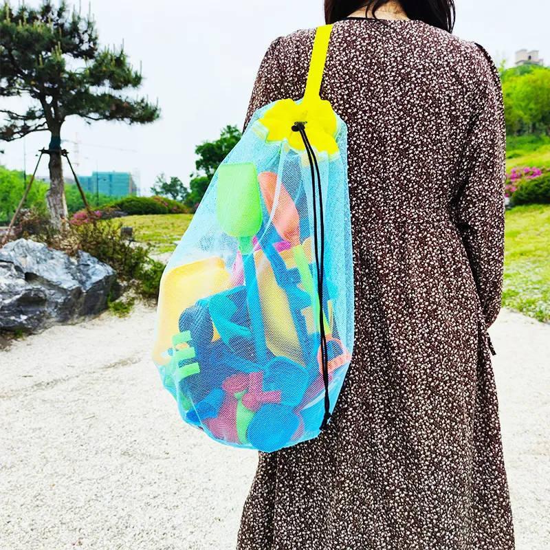 Bolsa de Playa de Malla Portát - Kids Toys Bag reseña y precio