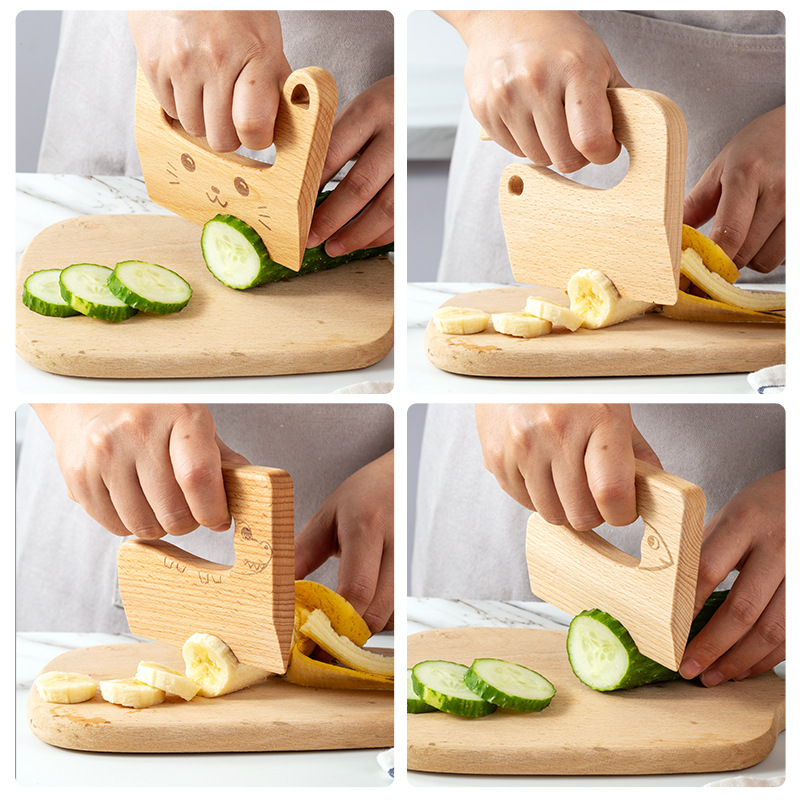 Cuchillo de madera para niños  - Dinosaur Figurine Set reseña y precio