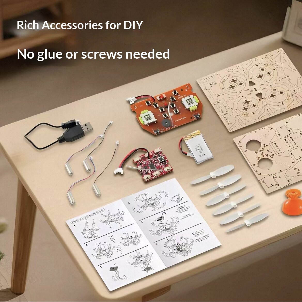 Nuevo Dron de Madera para Arma - Kids Toys Drone reseña y precio