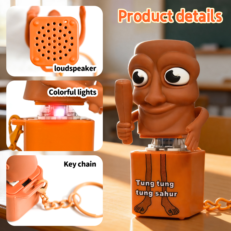 Tung Sahur Llavero Clicker de  - Kids Toys 3 Year Old reseña y precio