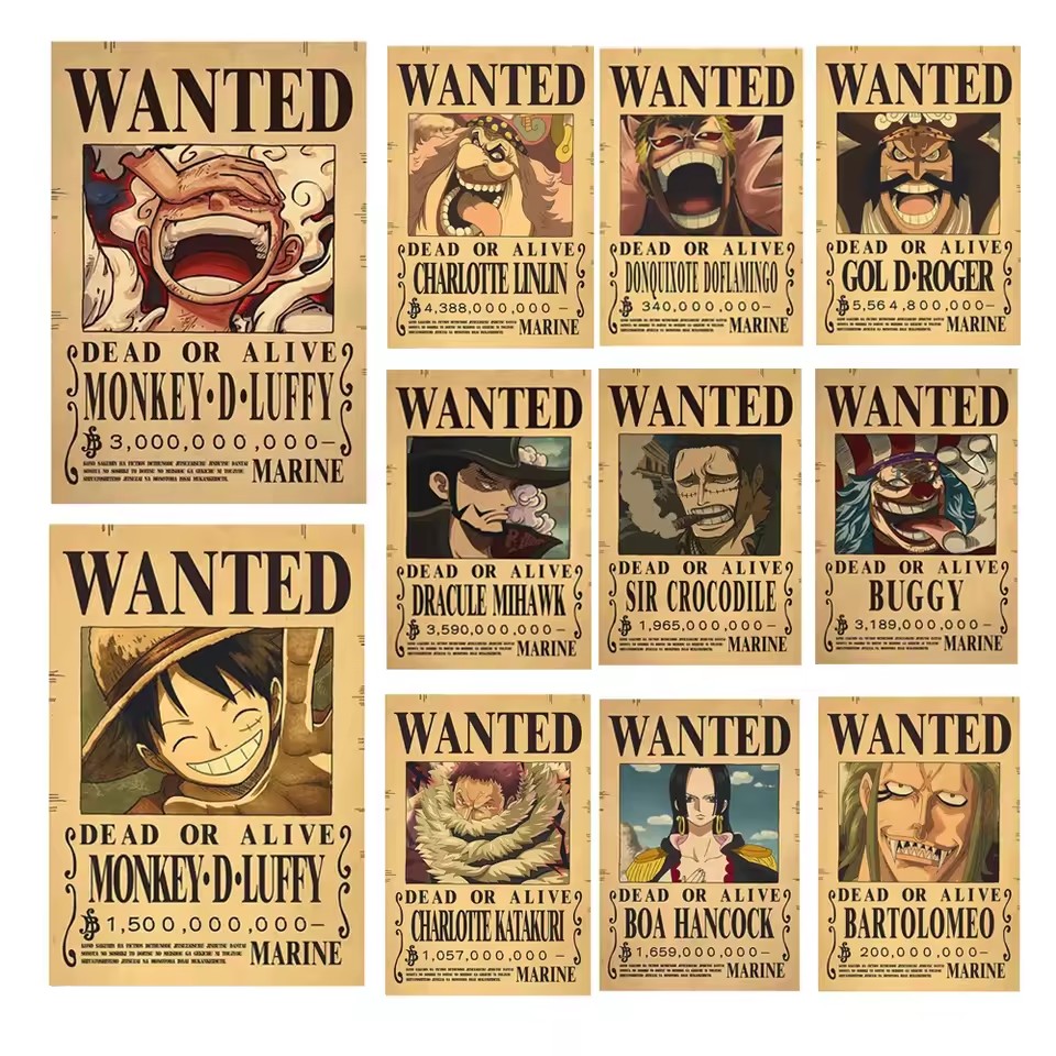 Pósteres de Anime One Piece de - Kids Toys Vintage reseña y precio