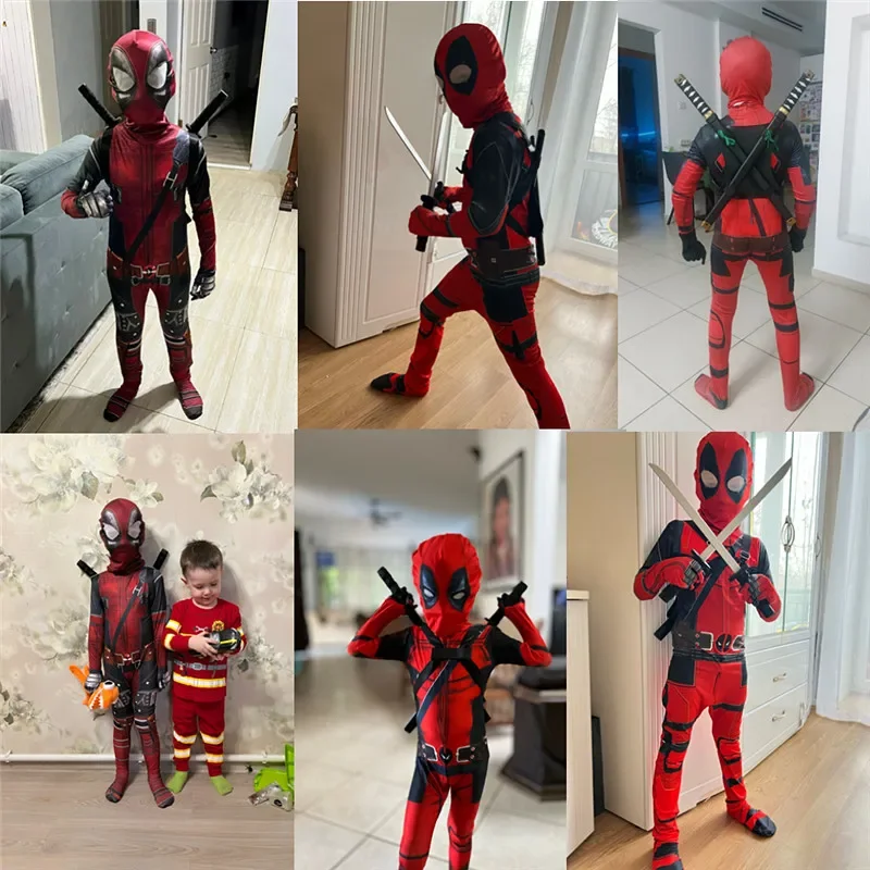 Disfraz de Deadpool para Niños - Kids Toys Bag reseña y precio
