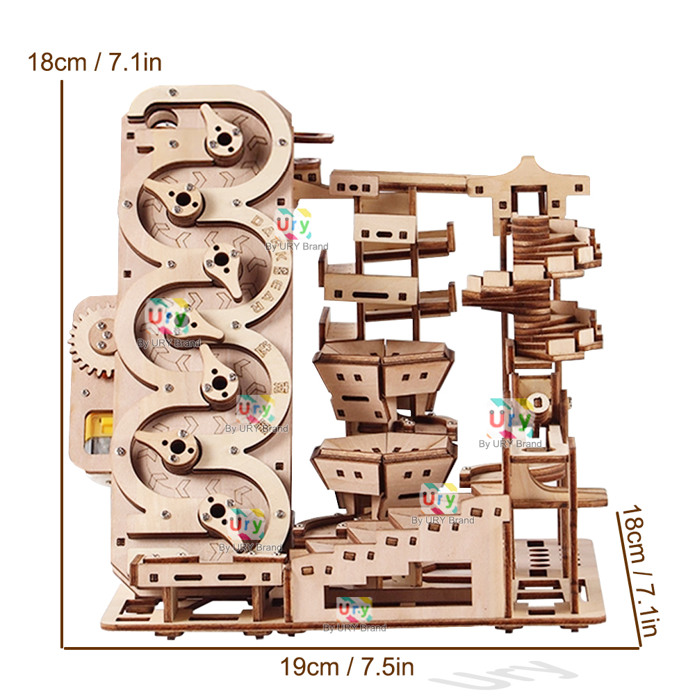 Ury Set de Pista Eléctrica de  - Marble Run Set reseña y precio
