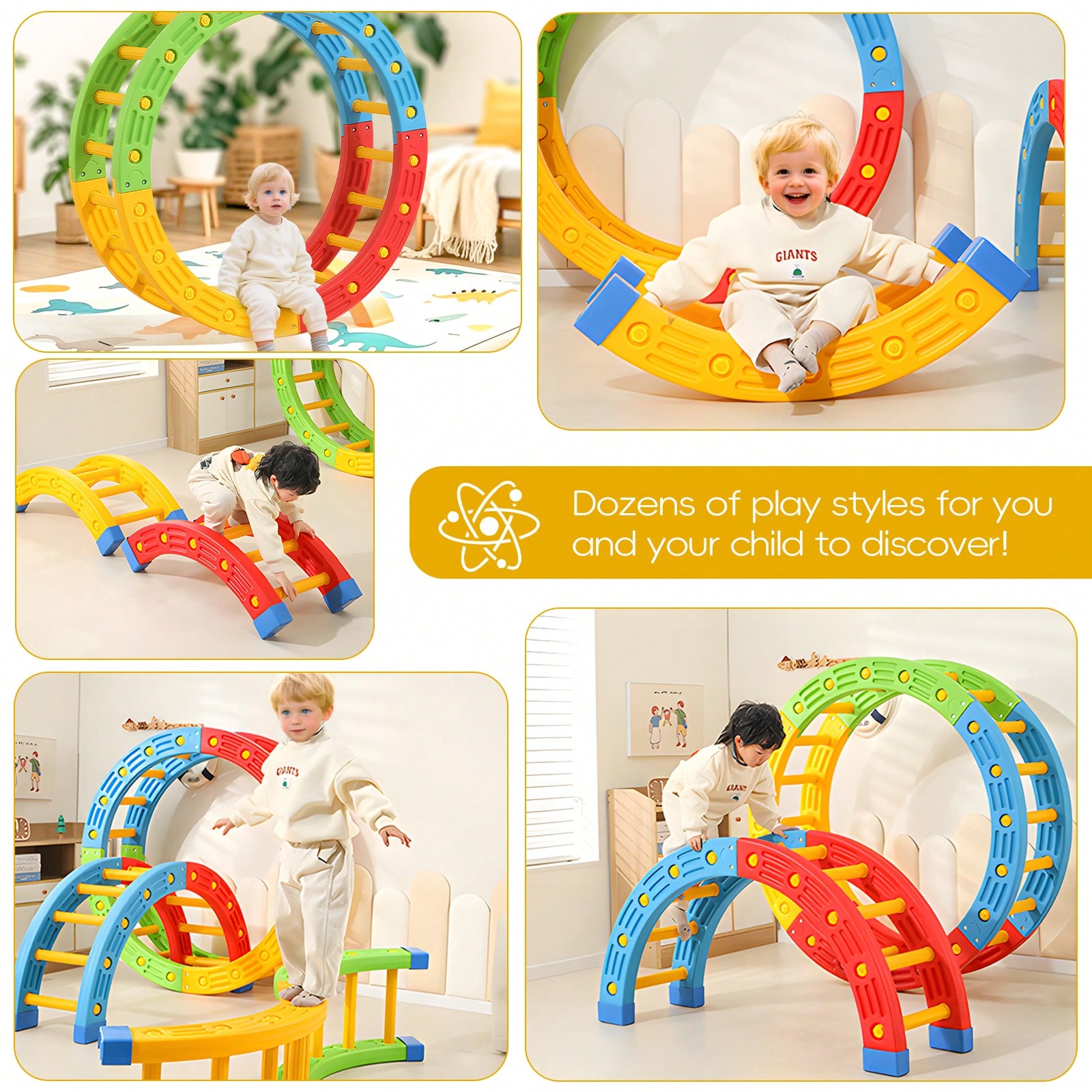 GCCSJ Juguetes de escalada ple - Kids Toys 3 Year Old reseña y precio