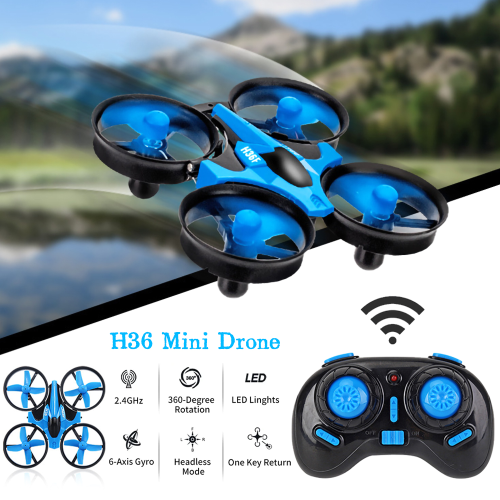 JJRC H36 Mini Rc Drone 4 canal - Kids Toys Drone reseña y precio