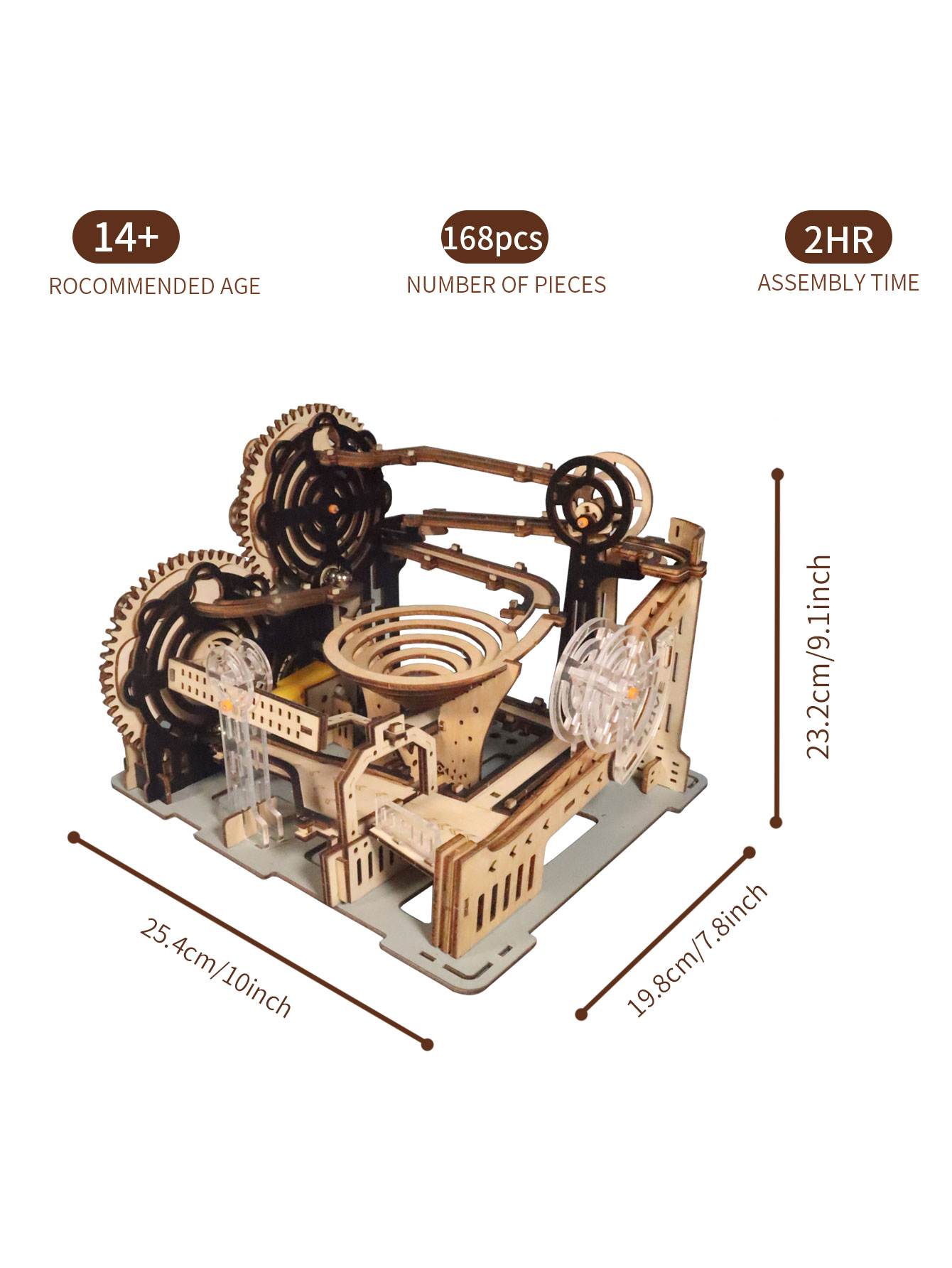Rompecabezas eléctricos de mad - Marble Run Set reseña y precio