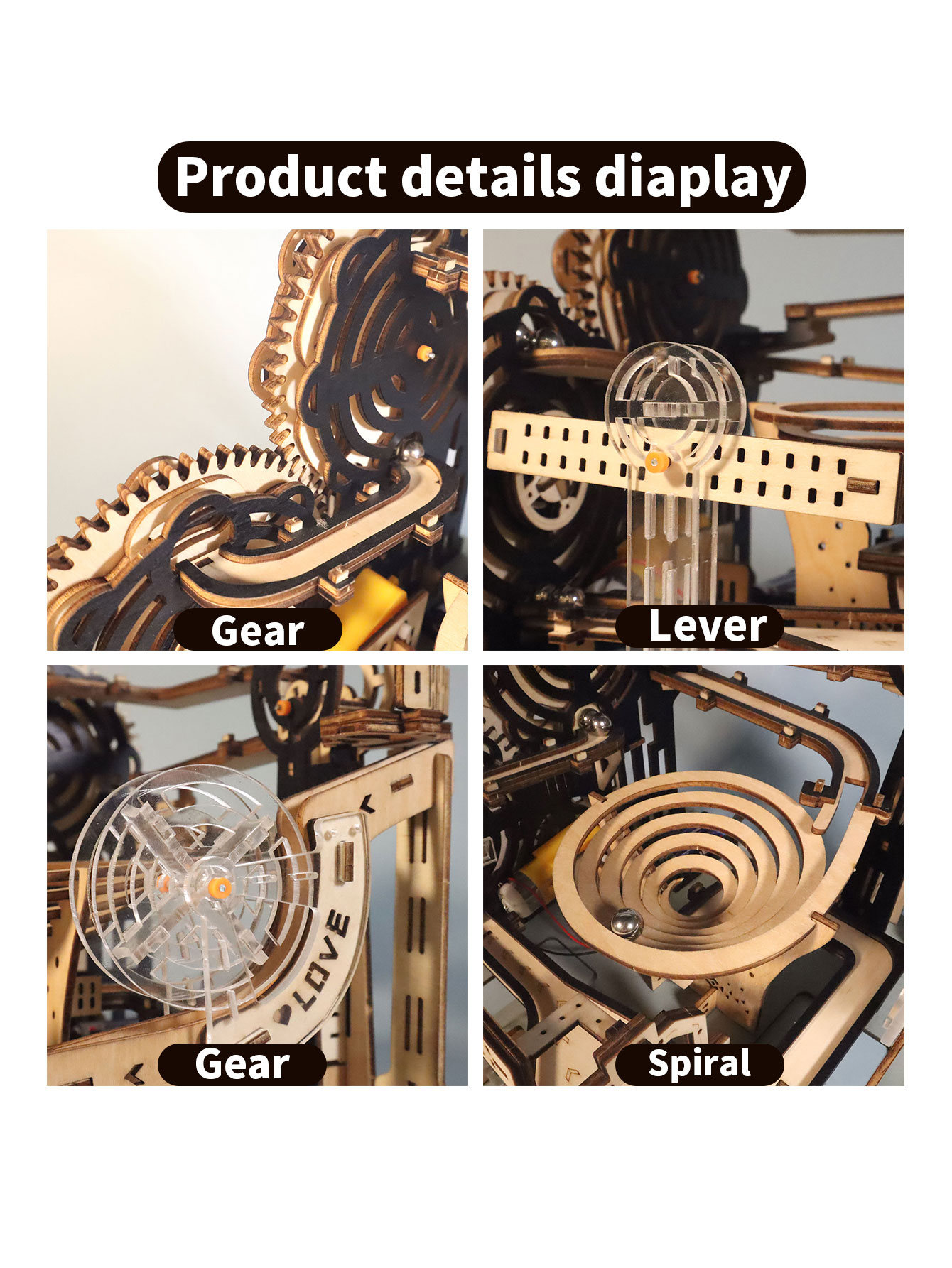 Rompecabezas eléctricos de mad - Marble Run Set reseña y precio