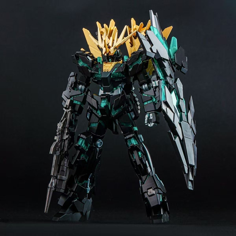HG 1/144 RX-0 Unicorn Banshee  - Bandai Model Gundam Hg reseña y precio