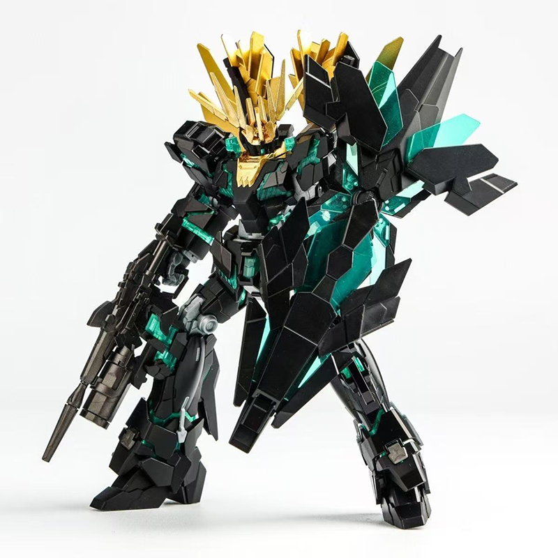 HG 1/144 RX-0 Unicorn Banshee  - Bandai Model Gundam Hg reseña y precio