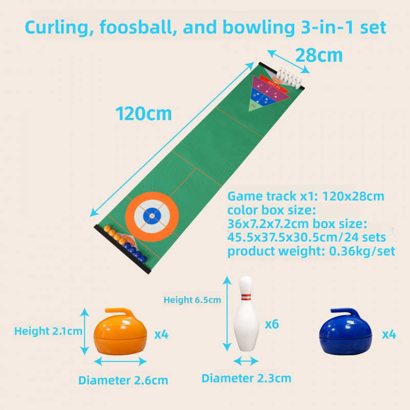 Juego de Mesa Curling, Mini Ho - Kids' Toys reseña y precio