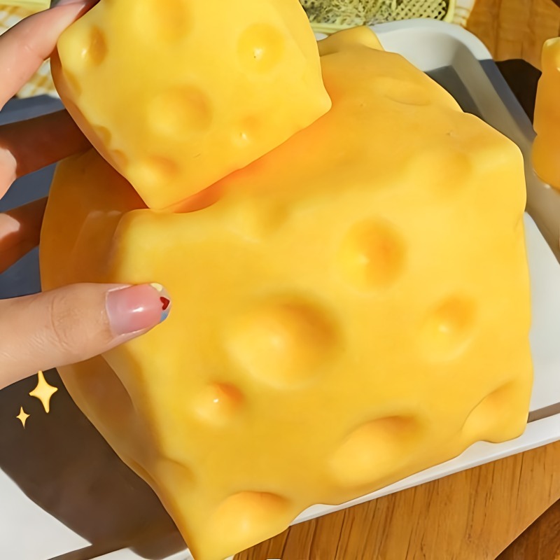 Pelota Antiestrés de Queso Ama - Kids Toys Yellow reseña y precio