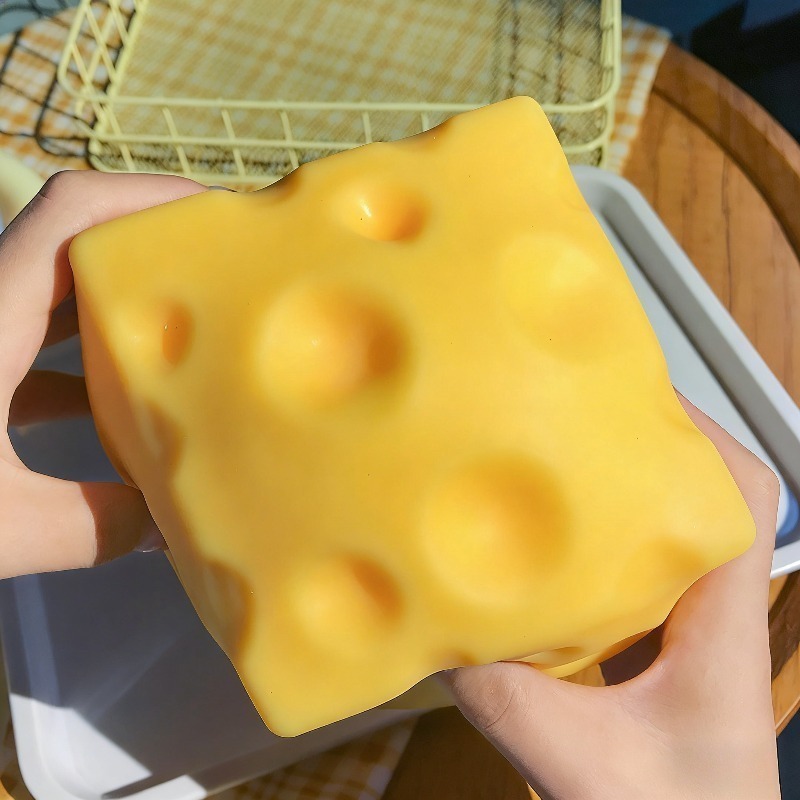 Pelota Antiestrés de Queso Ama - Kids Toys Yellow reseña y precio