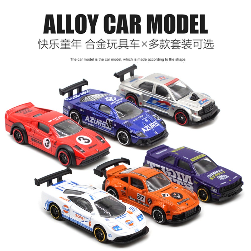 Juego de 6 coches de carreras  - Kids Toys Amazon reseña y precio