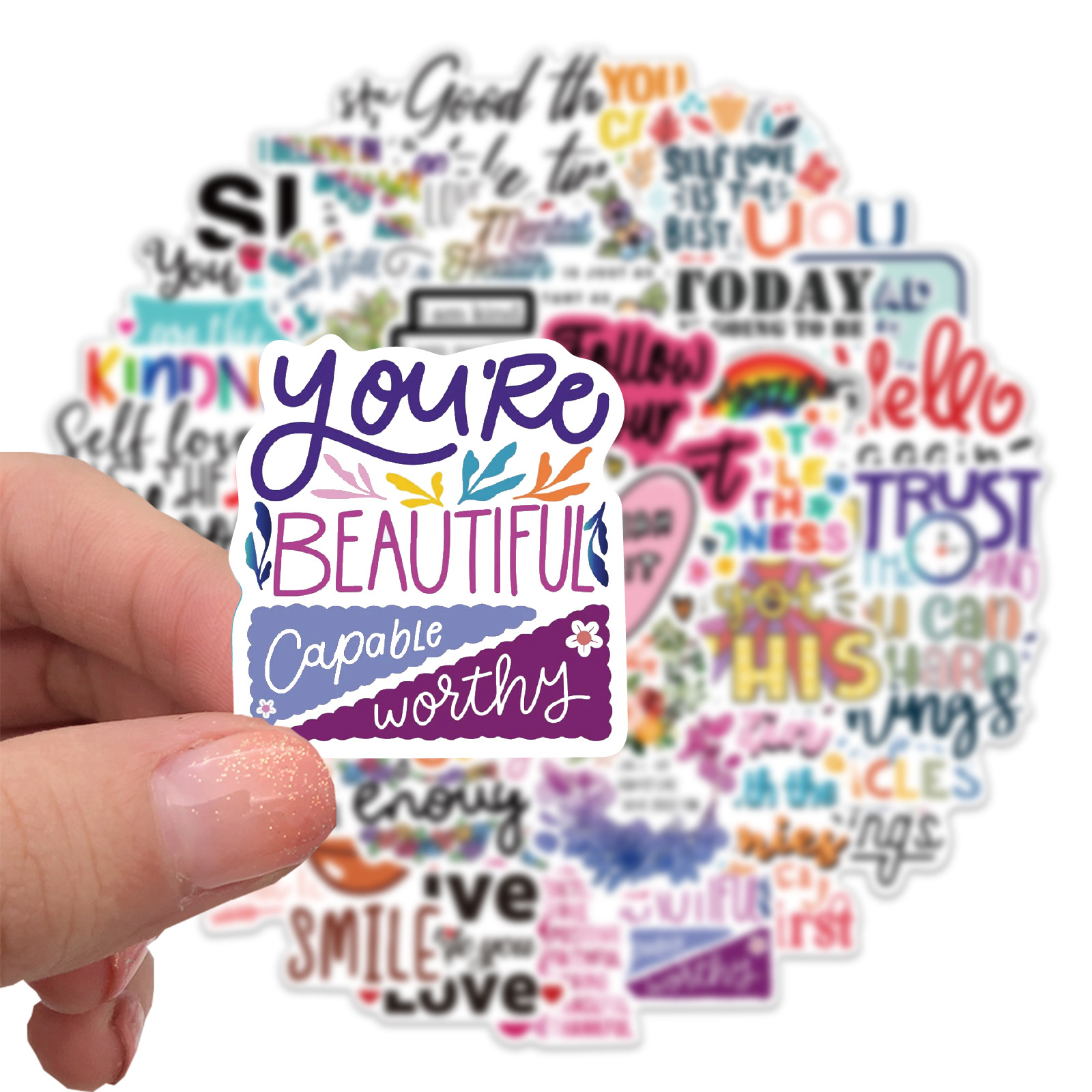Pegatinas inspiradoras con fra - Kids Toys Quotes reseña y precio